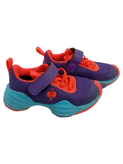 Engelbert Strauss Kinder Sneaker Sportschuhe Gr. 27 Lila Orange Türkis