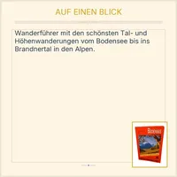 Rother Wanderführer Bodensee bis Brandnertal Jörg Hilda Heine 2
