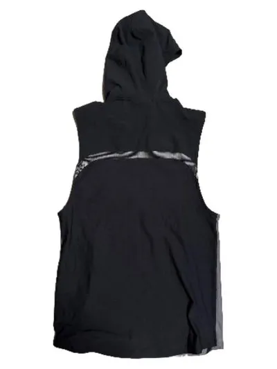 Under Armour Project Rock Herren Funktionsweste Kapuze Gr. M Grau