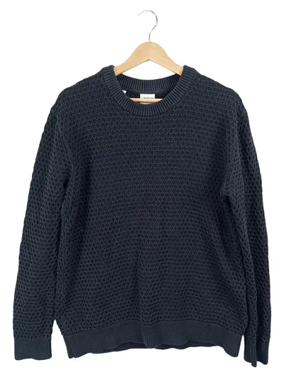 Selected Homme Pullover Herren XL Schwarz Strickpullover Basic