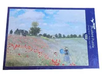 Bluebird Puzzle 1000 Teile Claude Monet Poppy Field 1873 Mohnfeld 1
