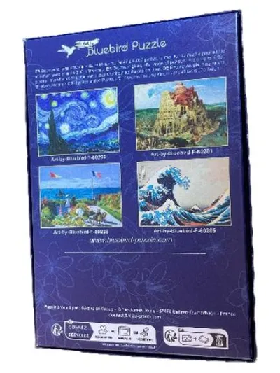 Bluebird Puzzle 1000 Teile Claude Monet Poppy Field 1873 Mohnfeld