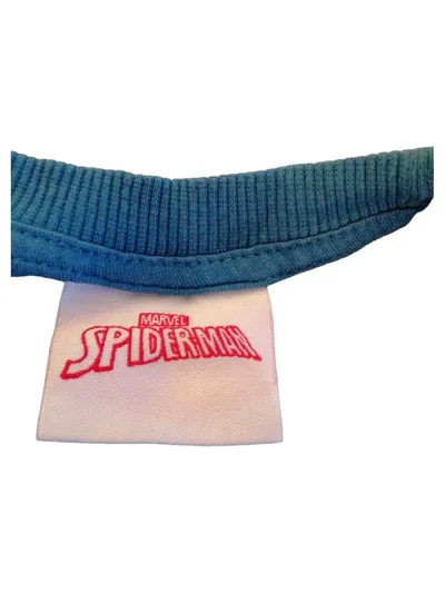 Marvel Spiderman Kinder Langarmshirt Gr. 98/104 Blau Jungen