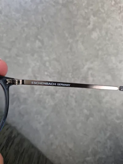 Eschenbach Germany Brille Damen Herren Blau Metall Kunststoff Fassung
