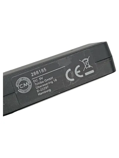 Tchibo TCM USB Hub 288185 DC 5V Schwarz kabelgebunden USB-A