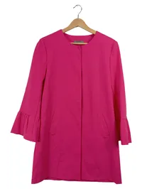 Altamira Milano Damen Leichte Jacke Pink Gr. L Volantärmel Elegant 1