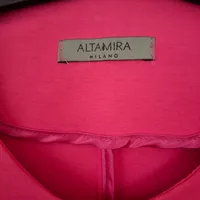 Altamira Milano Damen Leichte Jacke Pink Gr. L Volantärmel Elegant 3