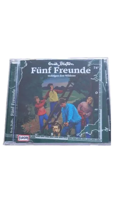 Fünf Freunde verfolgen den Wilderer Enid Blyton Hörspiel CD EUROPA