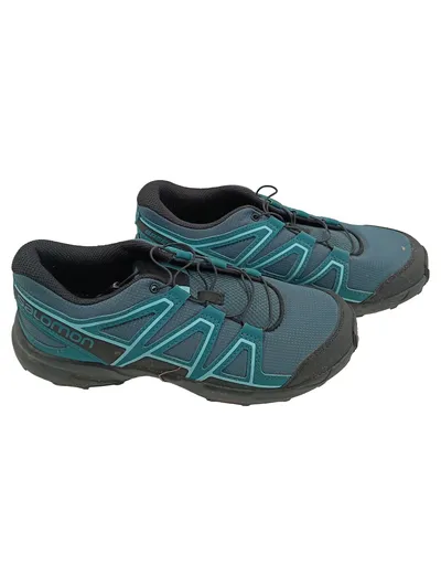 Salomon Outdoorschuhe Kinder Gr. 38 Petrol Wanderschuhe Trail
