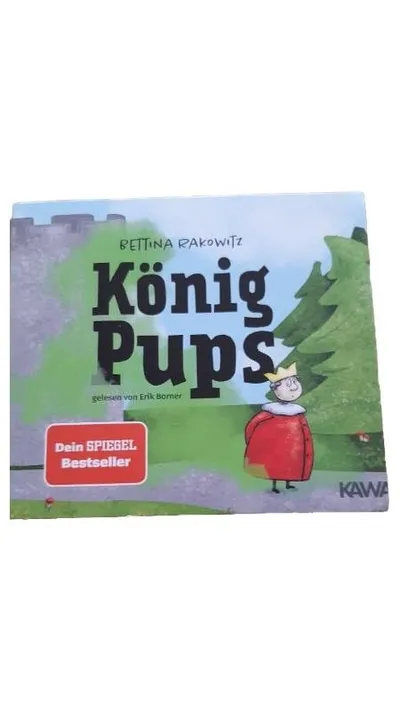 König Pups Hörspiel CD Kinder Bettina Rakowitz SPIEGEL Bestseller KADOKAWA