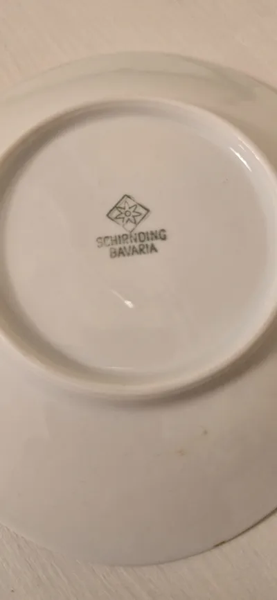 Schirnding Untertasse Porzellan Weiß Modern Uni 14 cm