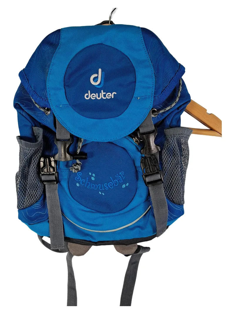 Deuter Kinder Rucksack Schmusebär Blau Outdoor Wanderrucksack 5L 1
