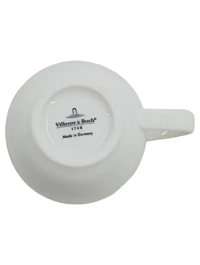 Villeroy & Boch Espressotasse Porzellan Weiß Gelb Modern Made in Germany