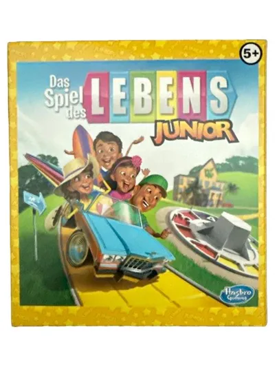 Hasbro Das Spiel des Lebens Junior Brettspiel Familienspiel Kinder