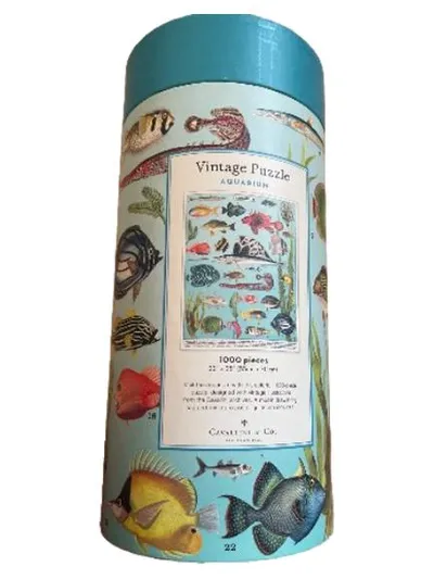 Cavallini & Co. Vintage Puzzle Aquarium Fische 1000 Teile