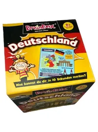BrainBox Deutschland Quizspiel Lernspiel Gedächtnisspiel ab 8 Jahre 1