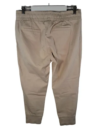 Pageone Damen Jogger Stoffhose Beige Größe L Reißverschluss Taschen