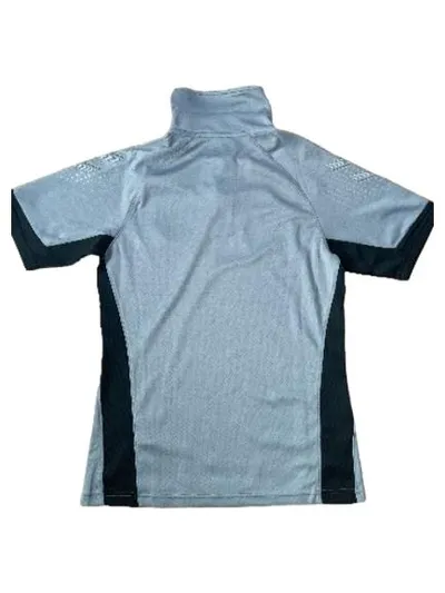 Hummel Poloshirt TSV Kösslarn Herren Gr. S Grau Sportshirt