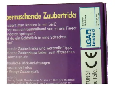 50 Überraschende Zaubertricks Set Kinder Zauberkasten LGA geprüft