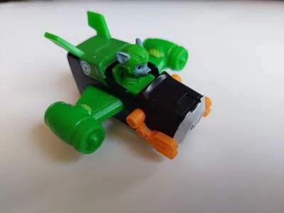 Paw Patrol Rocky Flugzeug Spielfigur Fahrzeug Grün Kunststoff ab 36 Monate