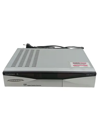 Hirschmann CSR 60 CI DVB-S Digital Sat Receiver Satelliten Receiver Silber