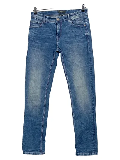 Savvy Herren Jeans Straight Leg W31 Blau Traditional Denim Wear