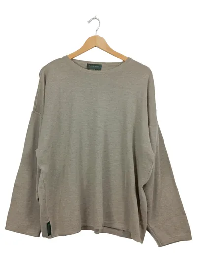 Connemara Pullover Herren Gr. M Merinowolle Beige Klassisch
