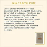 Staatsrecht der Bundesrepublik Deutschland Bundeszentrale politische Bildung 3
