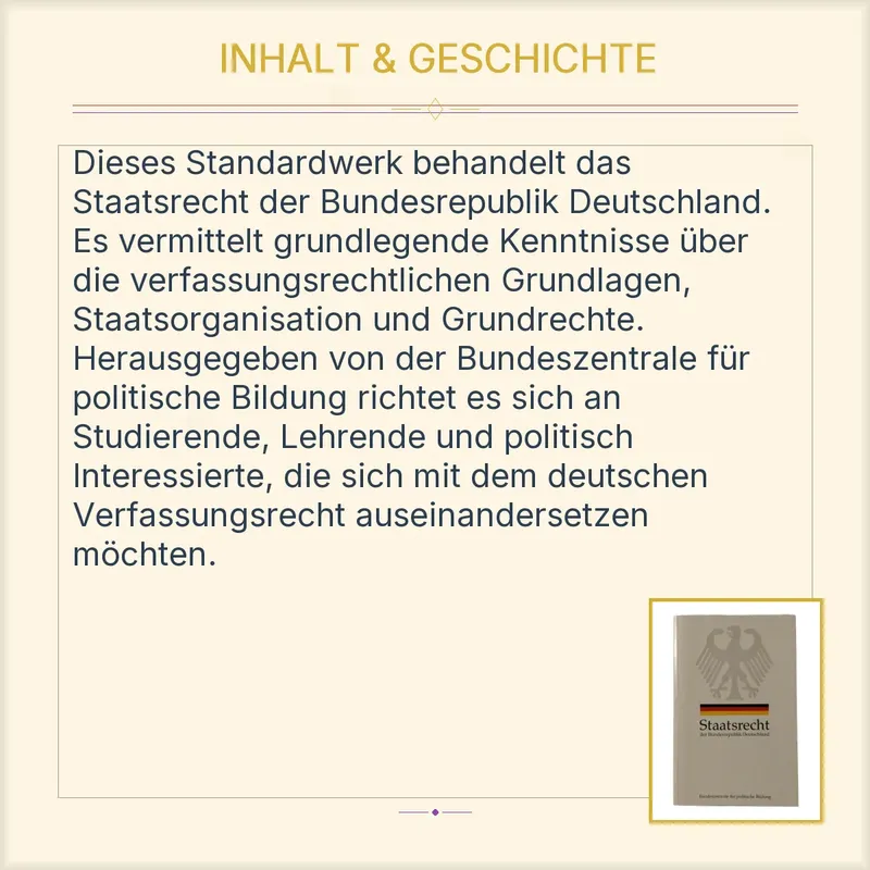 Staatsrecht der Bundesrepublik Deutschland Bundeszentrale politische Bildung 3