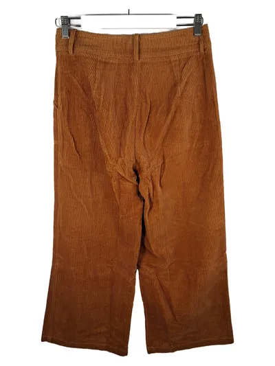 FRNCH Paris Cordhose Damen Größe S Braun Wide Leg Retro Cord Hose