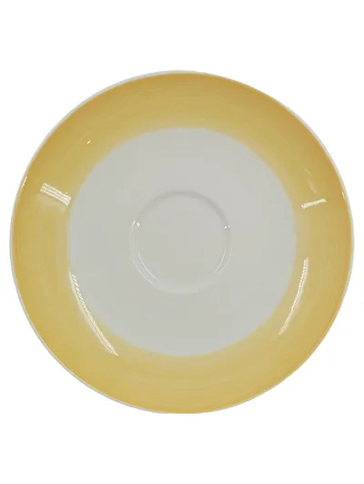 Villeroy & Boch Untertasse Unterteller Gelb Premium Porzellan 15cm