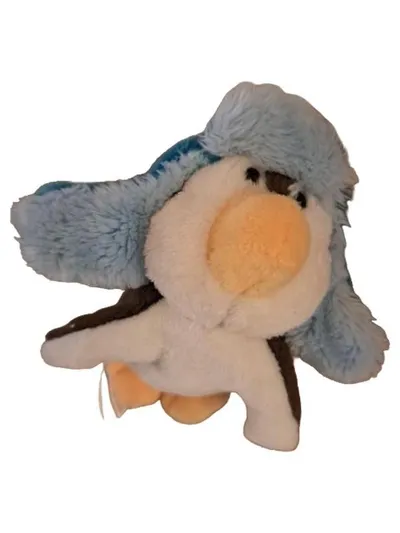 NICI Plüschtier Pinguin mit Mütze Kuscheltier Baby 13cm Blau