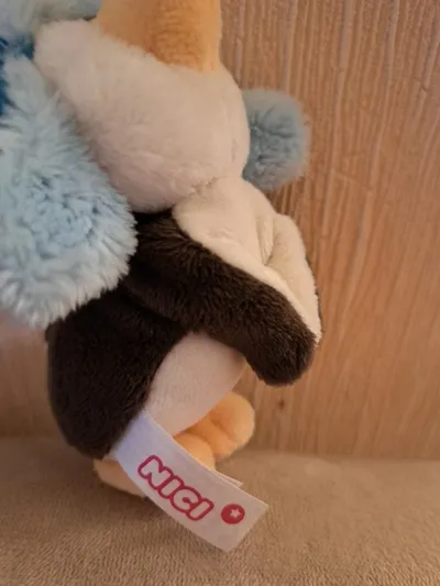 NICI Plüschtier Pinguin mit Mütze Kuscheltier Baby 13cm Blau