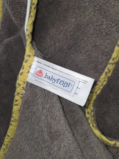Fehn Baby Schlafsack Koala Grau One Size Sternform Fleece Kinder