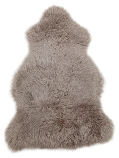 Zara Home Lammfell Teppich Beige 75x48 cm Schaffell Modern