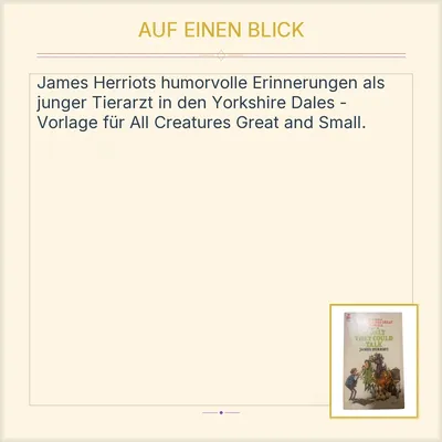 All Creatures Great and Small James Herriot Pan Books Taschenbuch