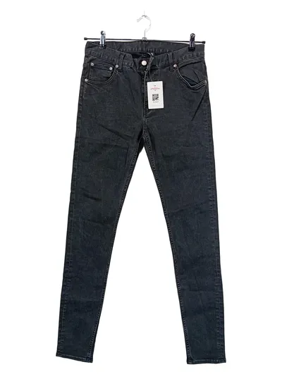Weekday Herren Slim Fit Jeans W31 L34 Form Tuned Black Grau Denim