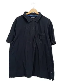 Carlo Colucci Herren Polo Shirt Schwarz Reißverschluss Gr. XL/3XL 1