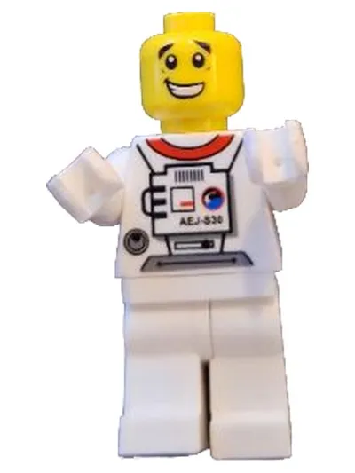 LEGO Astronaut AEJ-S30 Spielfigur weiß Raumfahrer Weltraum Kinder