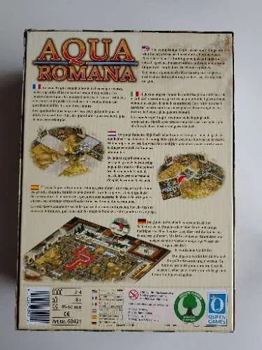 Aqua Romana Brettspiel Queen Games Martin Schlegel Strategie Antike Rom