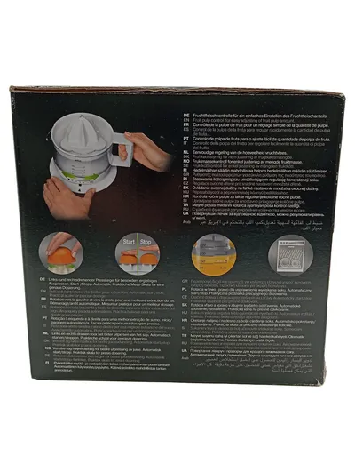 Braun CJ 3000 Zitruspresse Tribute Collection Elektrische Saftpresse Weiß
