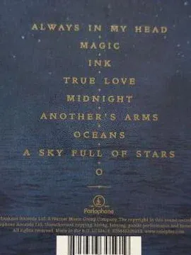 Coldplay CD Album A Sky Full Of Stars Popmusik Magic Midnight