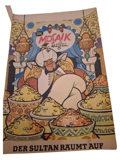MOSAIK Nr. 214 Hannes Hegen Der Sultan räumt auf DDR Comic