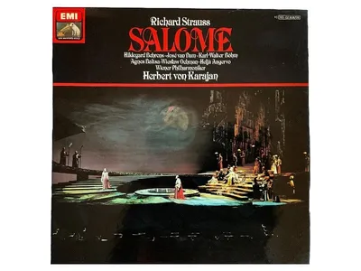 Richard Strauss Salome Vinyl LP Herbert von Karajan Wiener Philharmoniker EMI