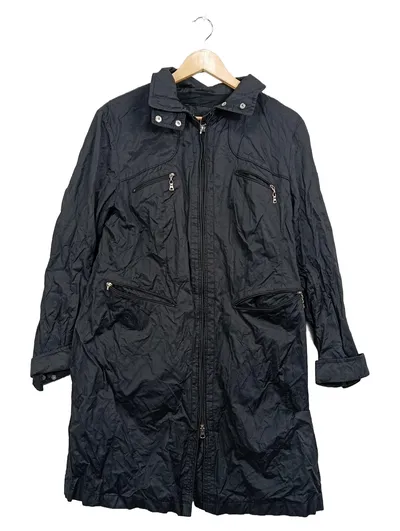 Marc Aurel Damen Leichte Jacke Gr. 44 Schwarz Windbreaker Übergangs