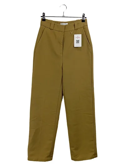 & Other Stories Stoffhose Damen Gr. 34 Oliv Business Hose Stockholm