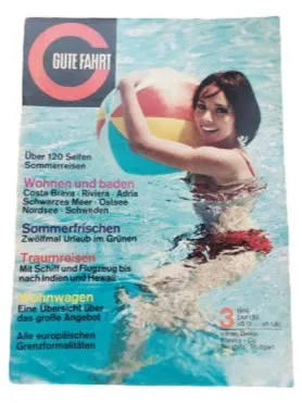 GUTE FAHRT Magazin Nr. 3 1966 Delius Klasing Sommerreisen Vintage Zeitschrift