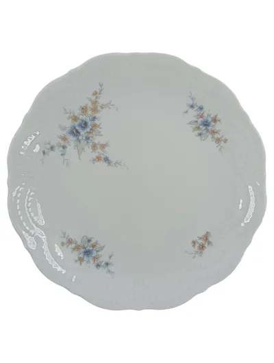 Schirnding Bavaria Essteller Porzellan Blumenmuster Serie 339 W.Germany 20cm