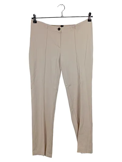 Marc Cain Damen Anzughose Beige Elegant Gr. 36 Business Hose