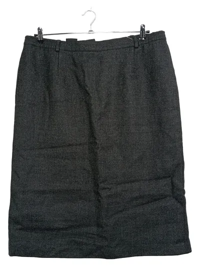 Klein Petit Paris Damen Bleistiftrock Gr. 48 Grau Meliert Business